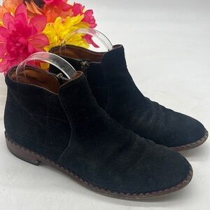 Marc by Marc Jacobs Black Suede Ankle Bootie Size 38.5 BAB4658B
